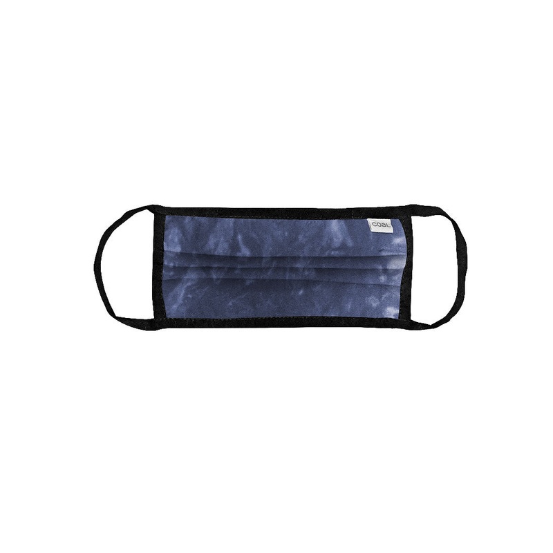 Face Mask Tie Dye Scarf – Navy Tie Dye