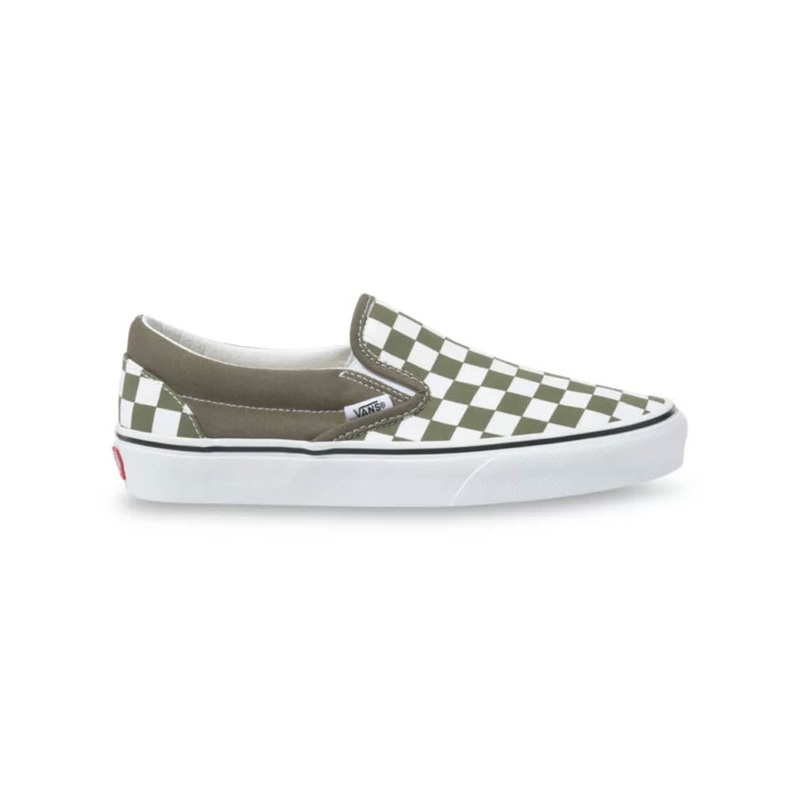Kids Classic Slip-On Shoes – Checkerboard/Grape