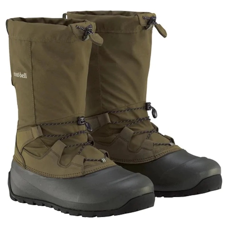 Montbell Powder Boots|Dark Charcoal|Tan|22|23|24|25|26|27|28|29