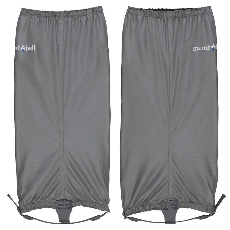 Montbell Simple Long Spats|Grey|Orient Blue|S|M|L