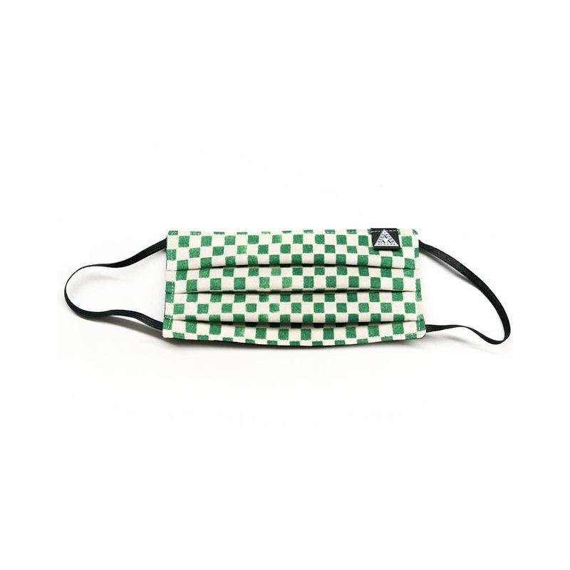 Adre-19 Scarf – Checker Vert|SMALL