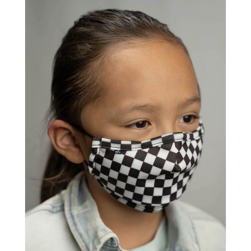 Face Mask – Pink Checkerboard|KID
