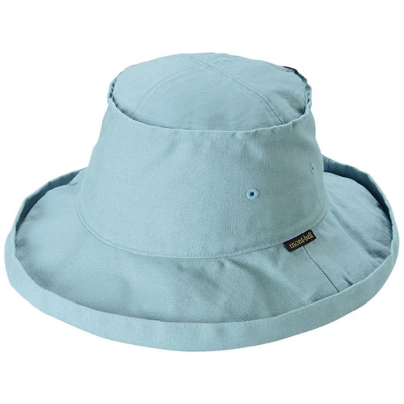 Montbell Cotton Desert Hat|Light Silver|Light Tan|Light Thyme|Sax|S|M|L|XL