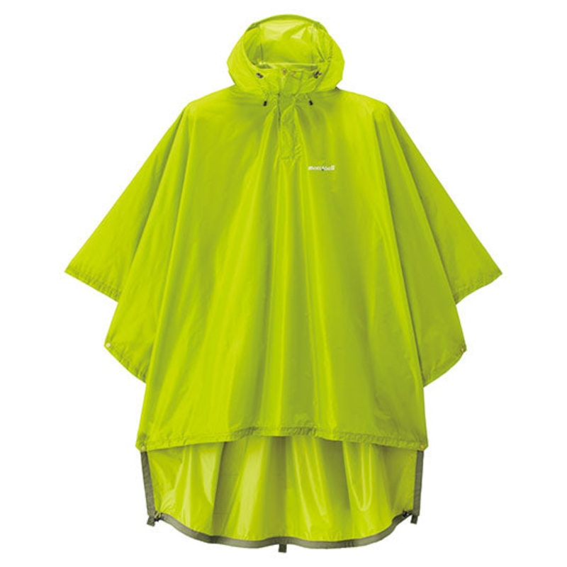 Montbell Trekking Rain Poncho|Fresh Green|Sky Blue|White|Grey|M (Asia Fit)|L (Asia Fit)