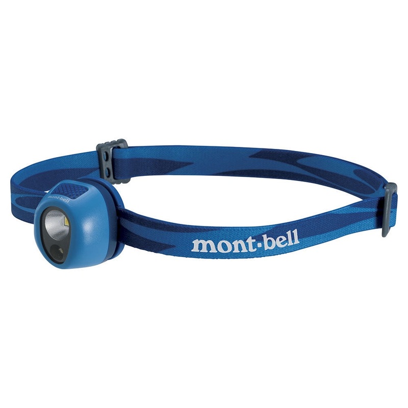 Montbell Mini Head Lamp|Cerulean Blue|Fresh Green|Persimmon|Pink