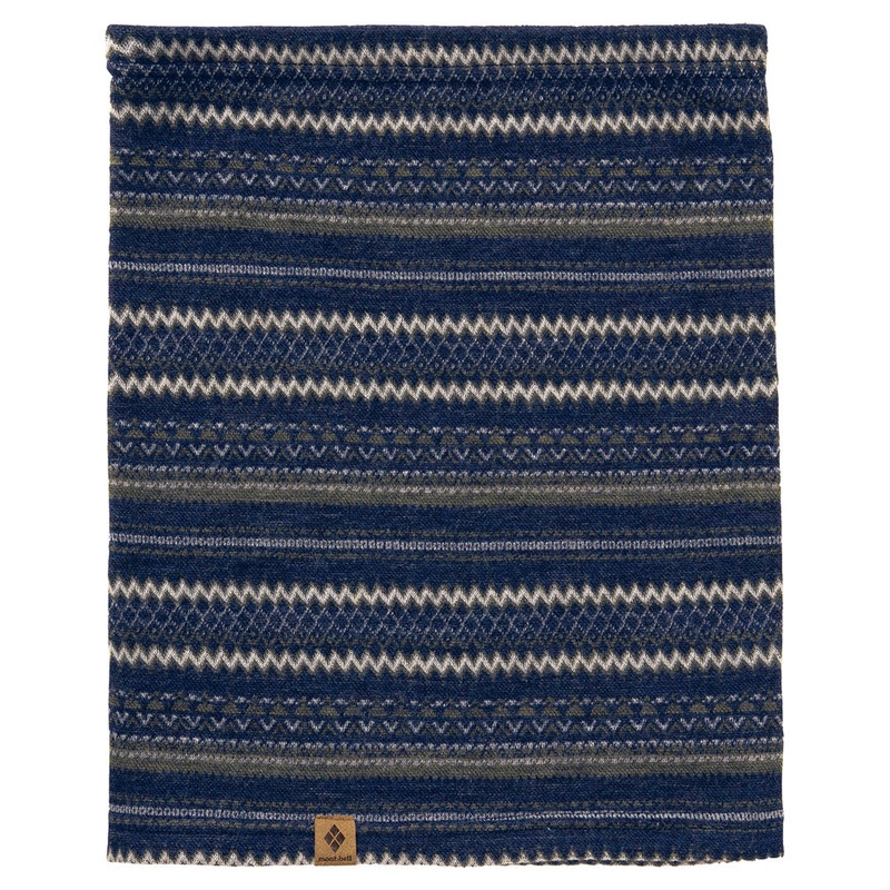 Montbell Merino Wool Jacquard Neck Gaiter