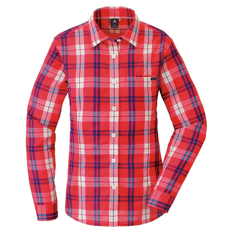 Montbell Wickron Light Single Pocket Long Sleeve Shirt Womens