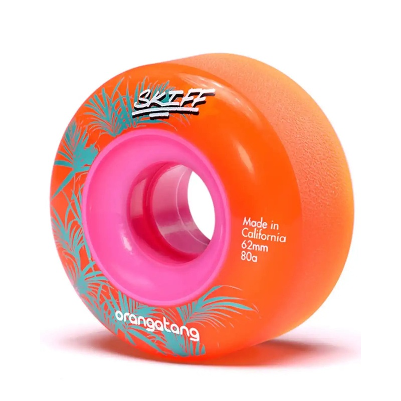 Skiffs Longboard Wheels – Orange