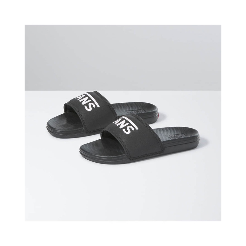 Kids La Costa Slide-On Sandals – Black