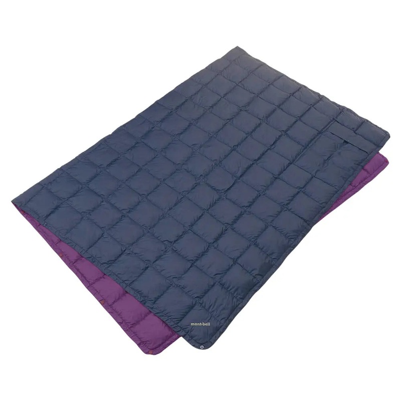 Montbell Down Blanket L|Tan|Dark Navy