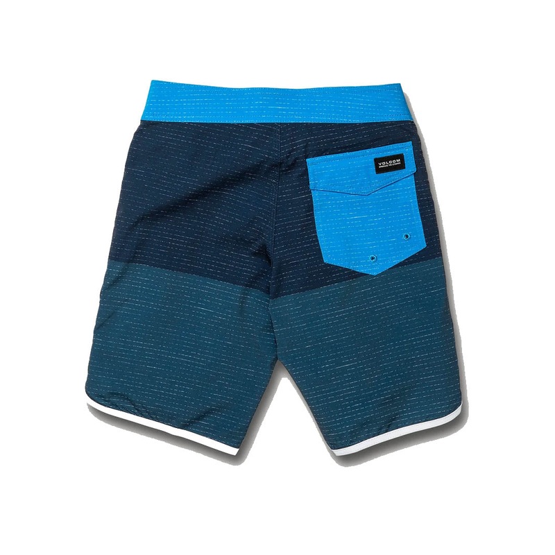 Boys Lido Scallop Mod Boardshorts – Faded Navy