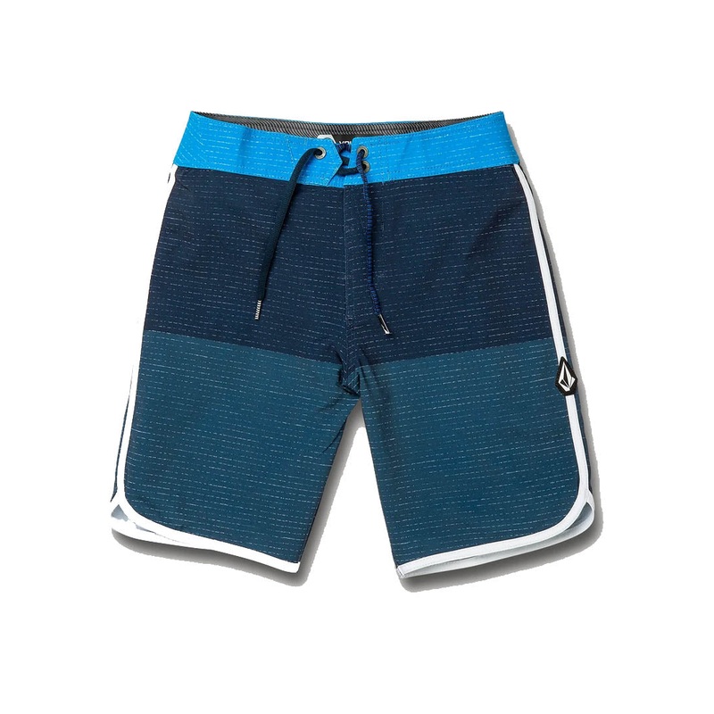 Boys Lido Scallop Mod Boardshorts – Faded Navy