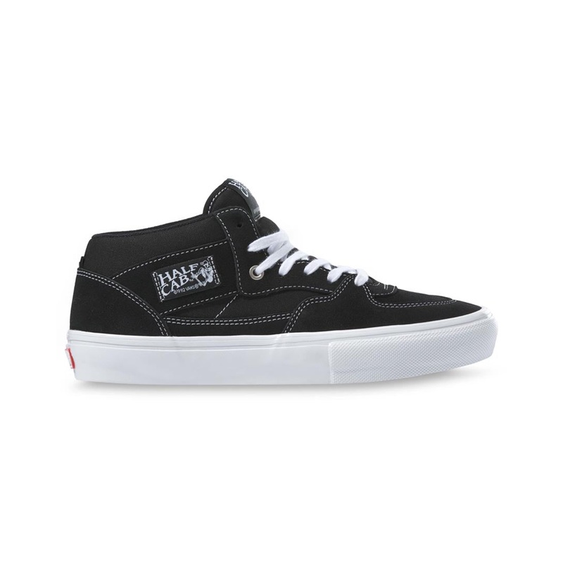 Skate Half Cab Shoes – Black/White