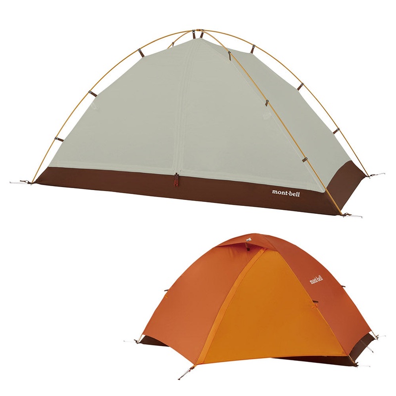 Montbell Chronos Dome 1|Golden Orange|Sky Blue|Thyme