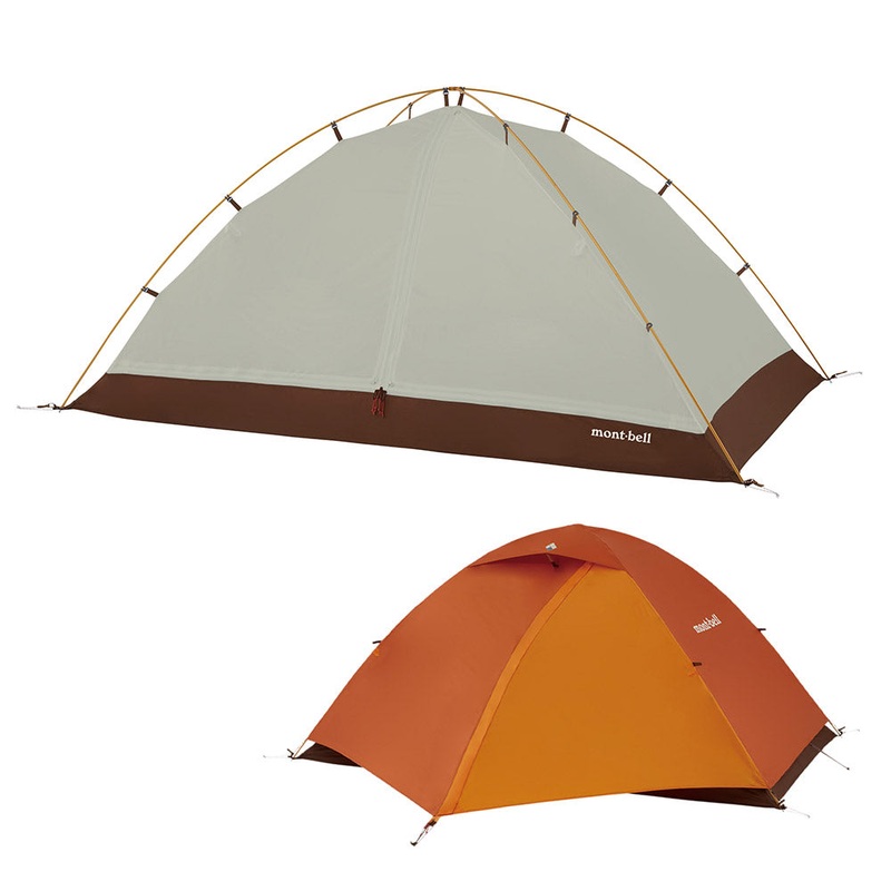 Montbell Chronos Dome 2|Golden Orange|Sky Blue|Thyme