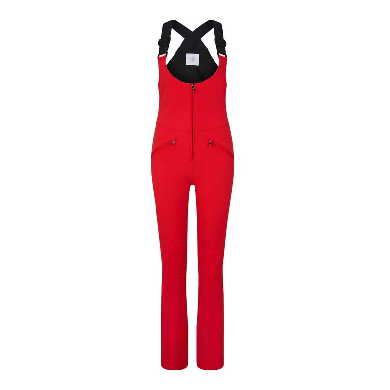 Bogner Womens Cami Bib|Black|Fast Red|EU36|EU38|EU40|EU42|EU44