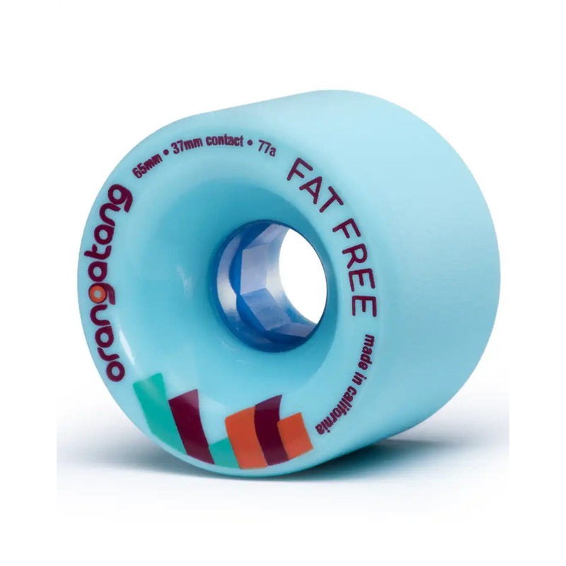 Fat Free Longboard Wheels – Blue