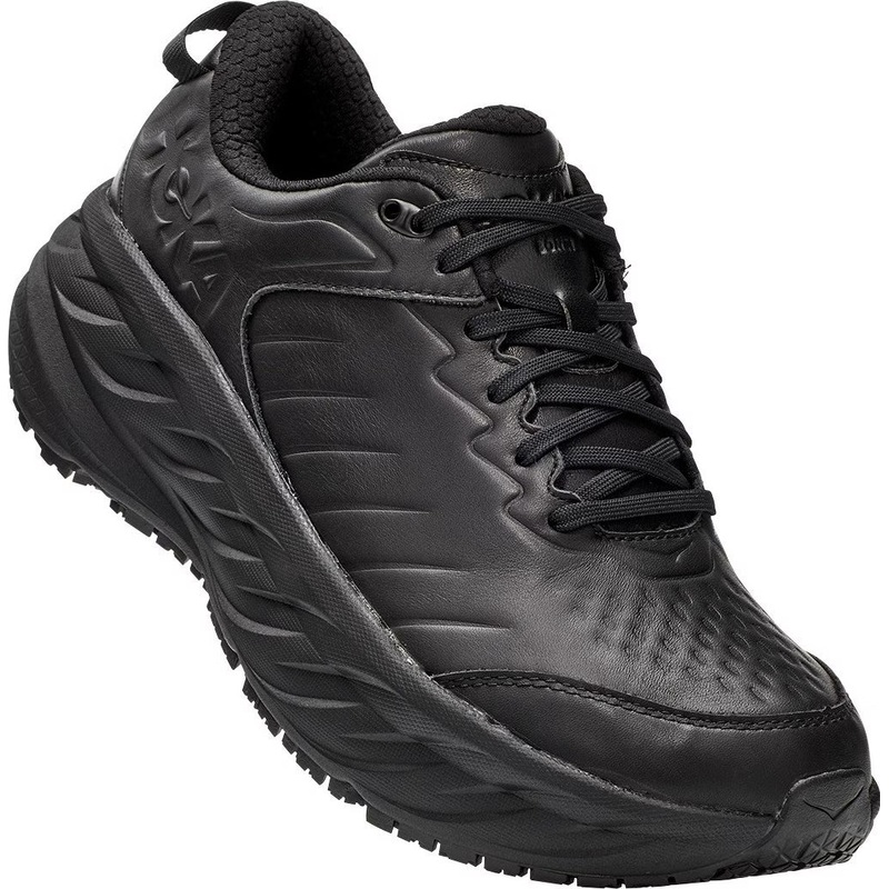 Hoka Mens Bondi SR Wide|Black / Black|US 8|US 8.5|US 9|US 9.5|US 10|US 10.5|US 11|US 11.5|US 12|US 12.5
