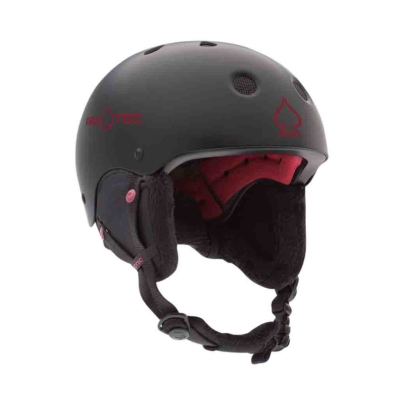 Classic Snow Winter Helmet – Matte Black