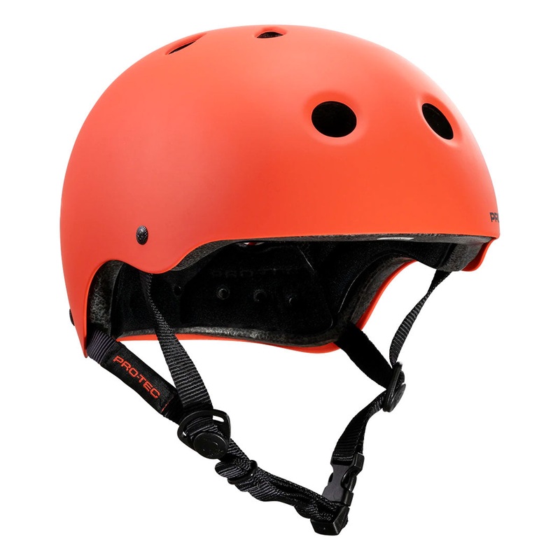 Classic Certified Helmet – Matte Bright Red