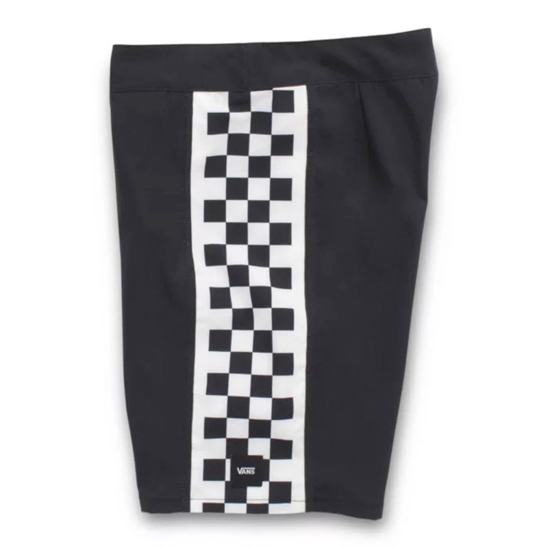 Kids Sidelines Boardshorts – Black/Checkerboard