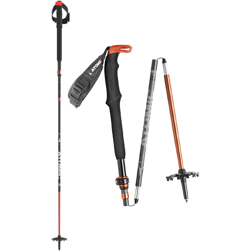 Bct Mountaineering Carbon Foldable Ski Touring Poles – Carbon