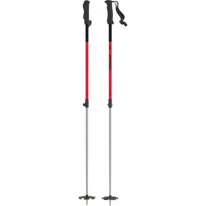 Bct Touring Ski Poles – Red/Silver