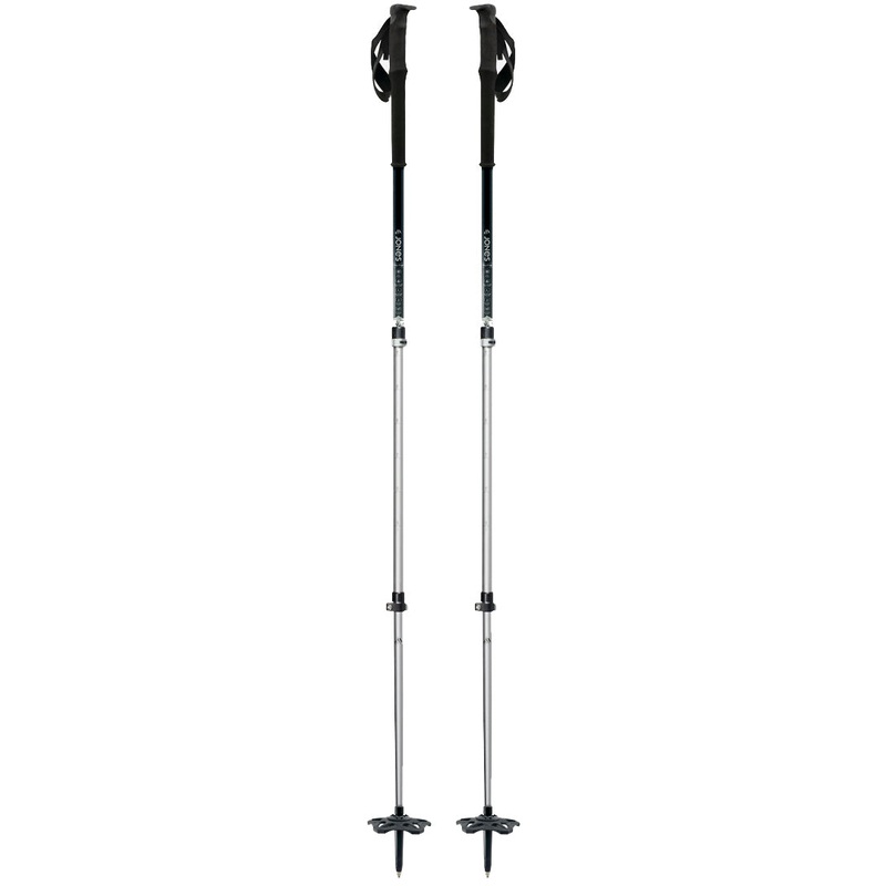 Flip-Lock Talon Splitboard Poles – Silver