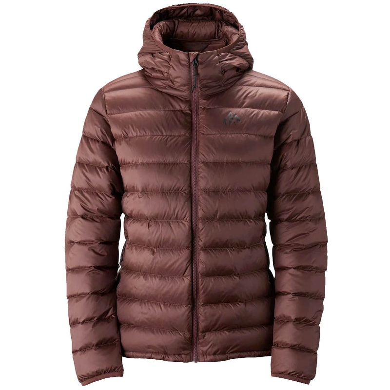 Women’s Re-Up Down Recycled Hoodie Jacket – Vulcan Red