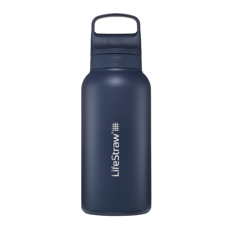 LifeStraw Go 2.0 Stainless Steel Water Filter Bottle 1L