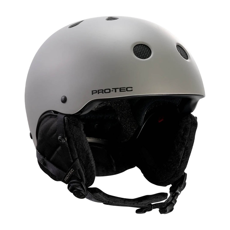 Classic Snow Winter Helmet – Matte Warm Grey
