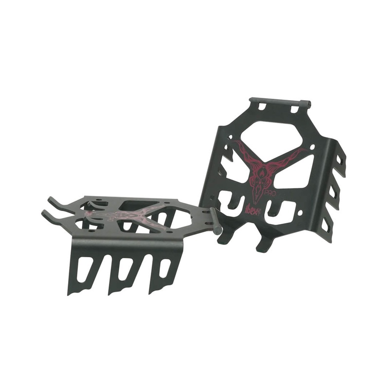 Ibex St Pro Crampon – Black/Red