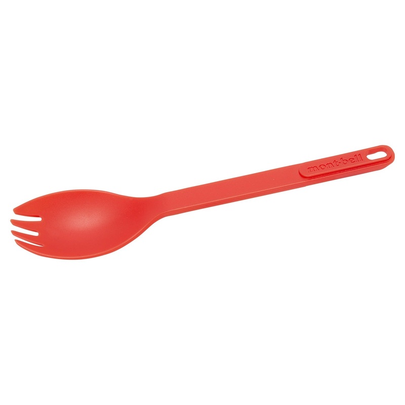 Montbell Stacking Spork|Red|Blue|Green|Ivory