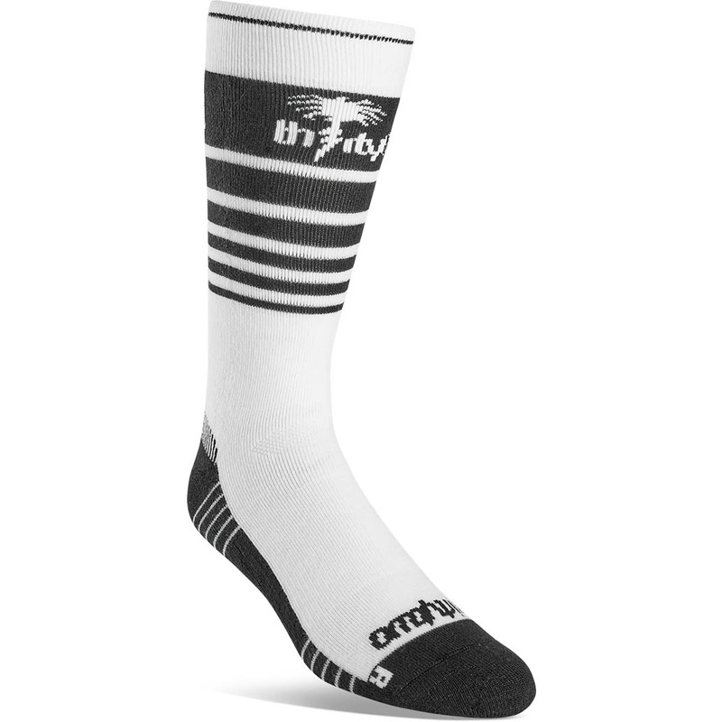 Spring Break Thermal Socks – Black/White