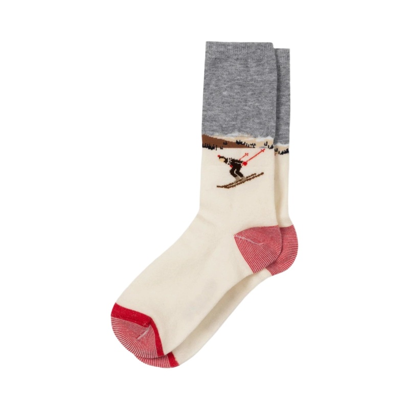 Tilley Ski Sock|Cream|L|M