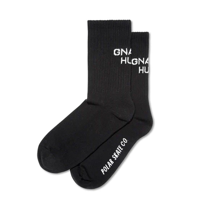 Gnarly Huh! Socks Socks – Black