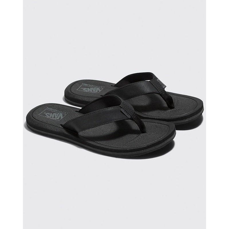 Nexpa Synthetic Sandals – Black/Black