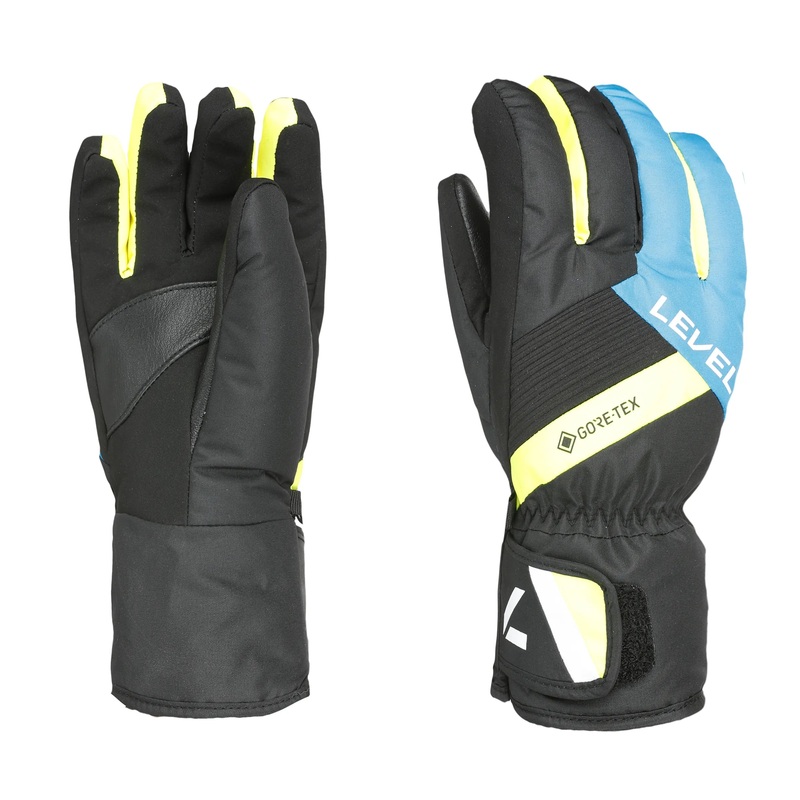 Level Neo Jr GTX Gloves|Fuchsia|Light Blue|5-Jr S|5.5-Jr M|6-Jr L|6.5-Jr XL|7-Jr XXL