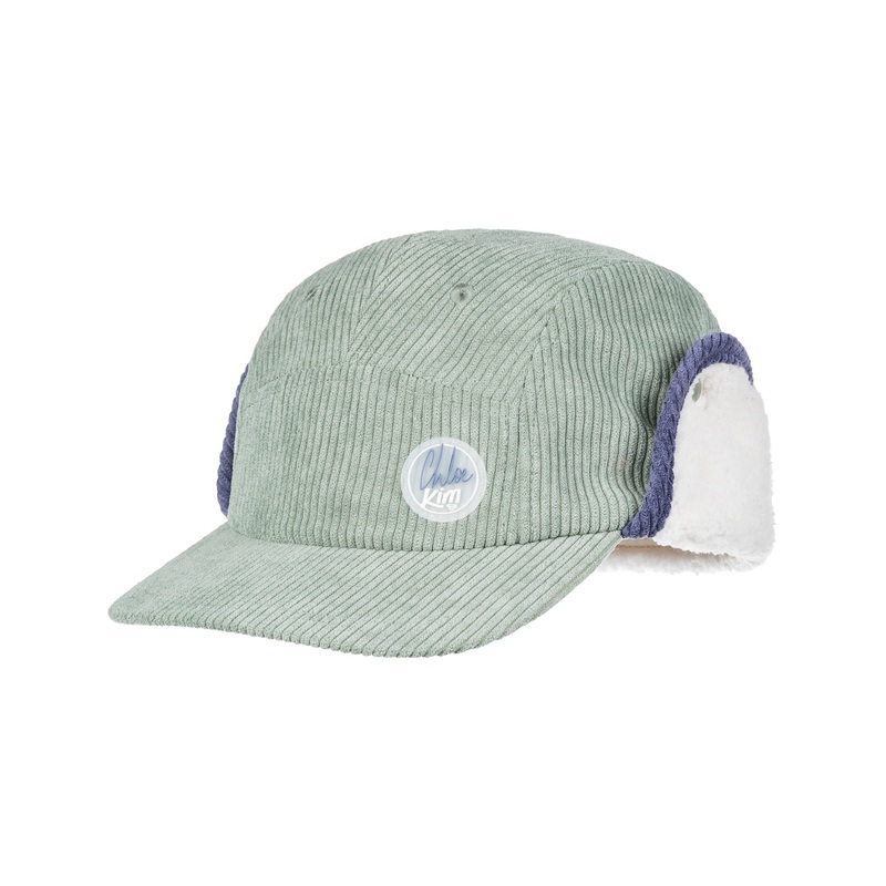 Roxy Chloe Kim Corduroy Cap|Lily Pad