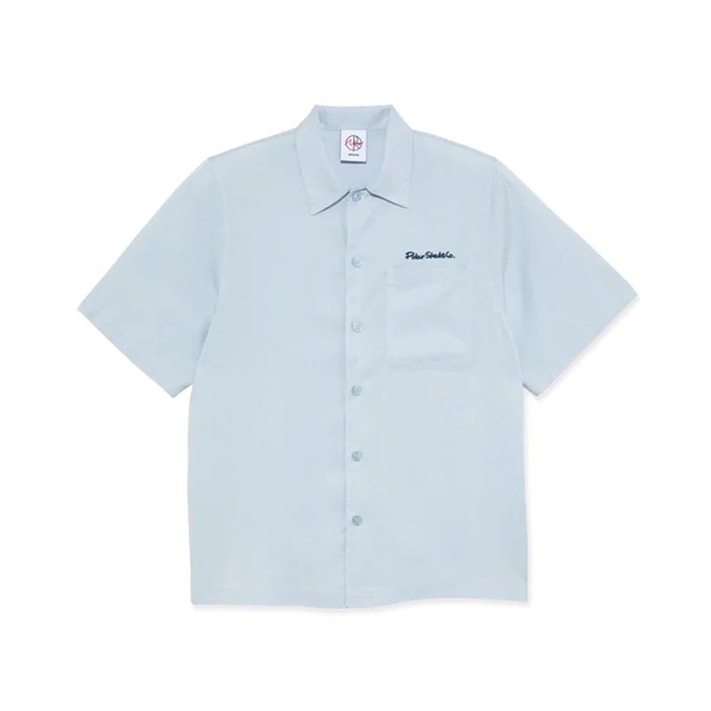 Dual Personality Bowling Shirt – Light Blue
