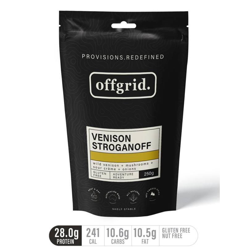 Offgrid Venison Stroganoff|250g