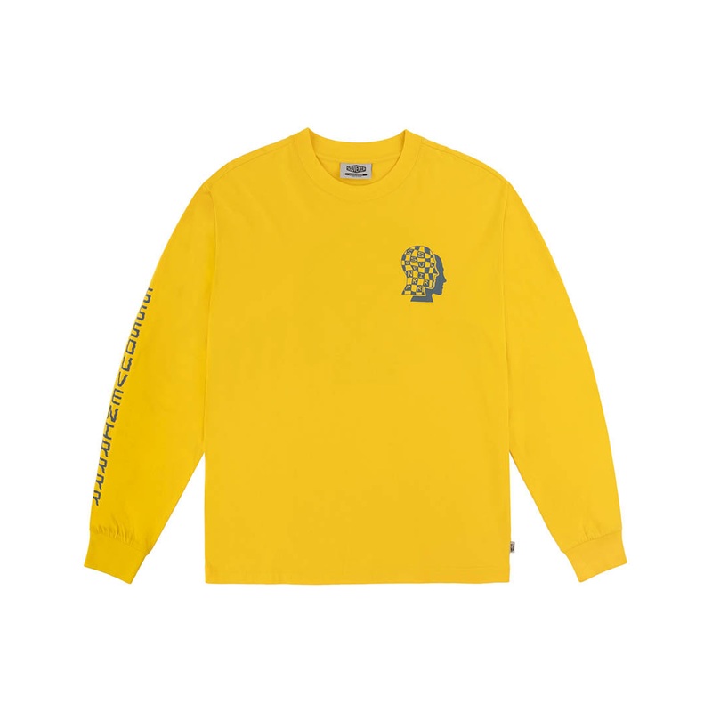 Check Your Head Long Sleeve T-Shirt – Butter