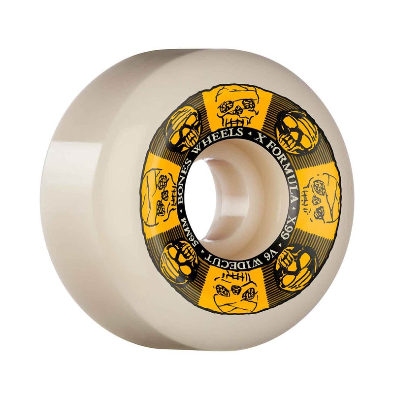 X-Formula 99A V6 Wide-Cut Skateboard Wheels