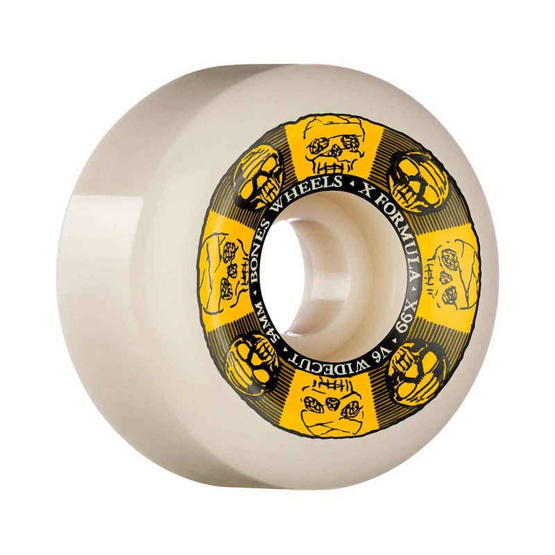 X-Formula 99A V6 Wide-Cut Skateboard Wheels