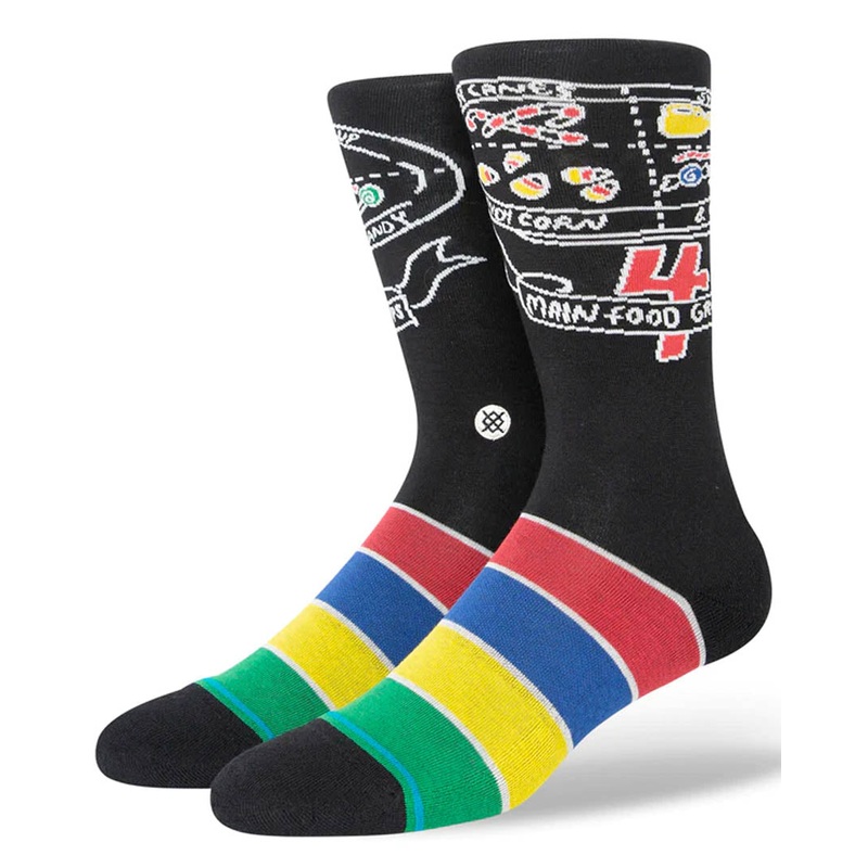 Ftp Elf Food Groups Socks – Black