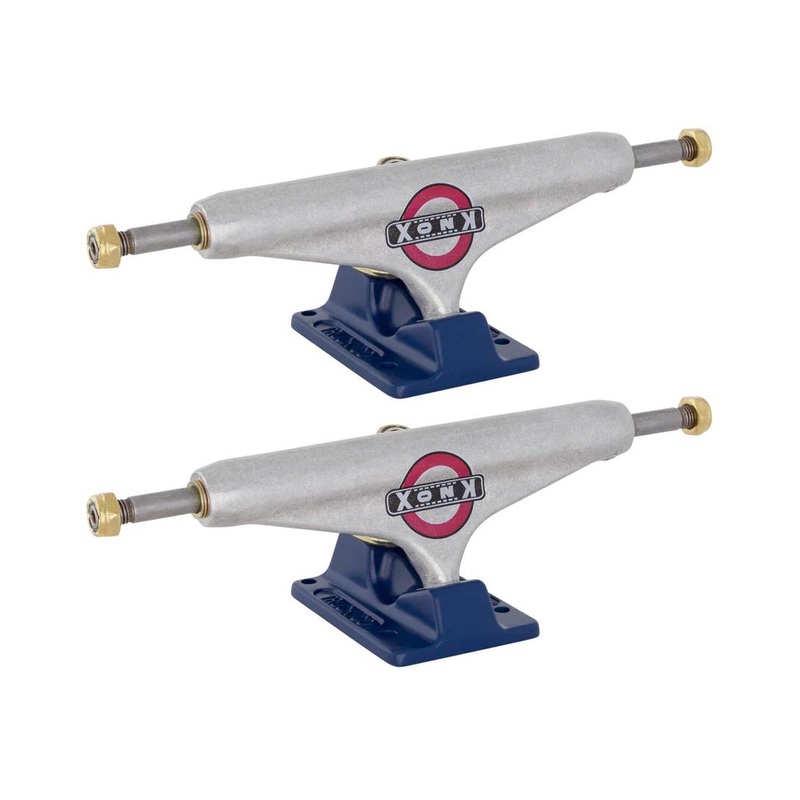 Indy Stage 11 Forged Hollow Knox Skateboard Trucks – Silver Blue