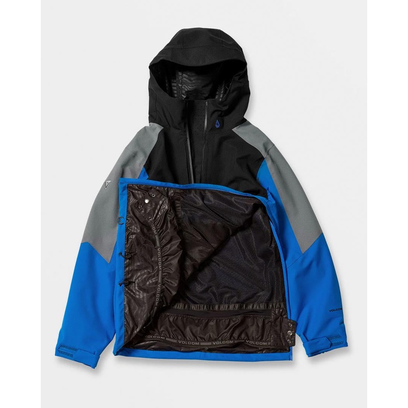 Brighton Pullover Winter Jacket – Electric Blue