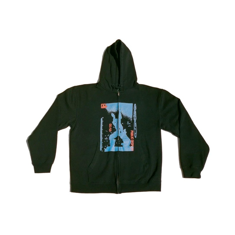 Display Zip-Up Hoodie – Black|L|XL