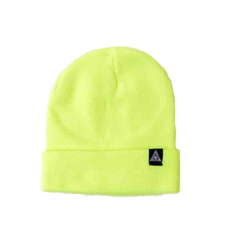 Adre Ii Rebord Beanie – Jaune Neon