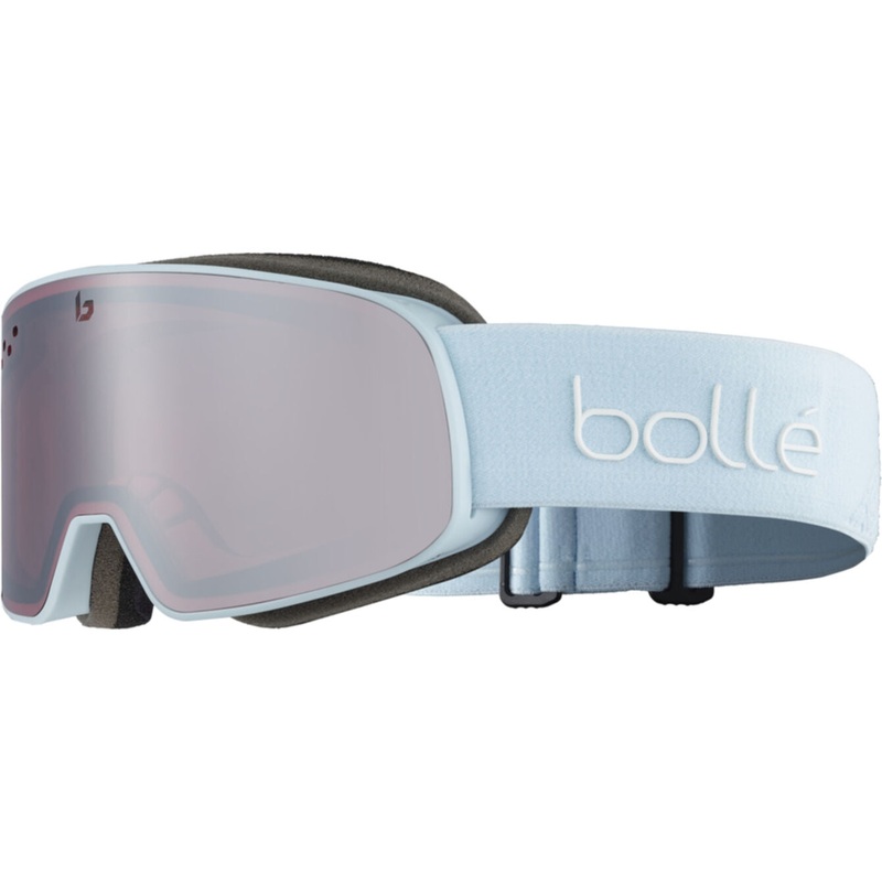 Bolle Nevada Small|Black Matte + Volt Pink (cat 2)|Lightest Grey Matte + Volt Ice Blue (cat 3)|Pink Matte + Azure (cat 2)|Powder Blue Matte + Vermillion Gun (cat 2)